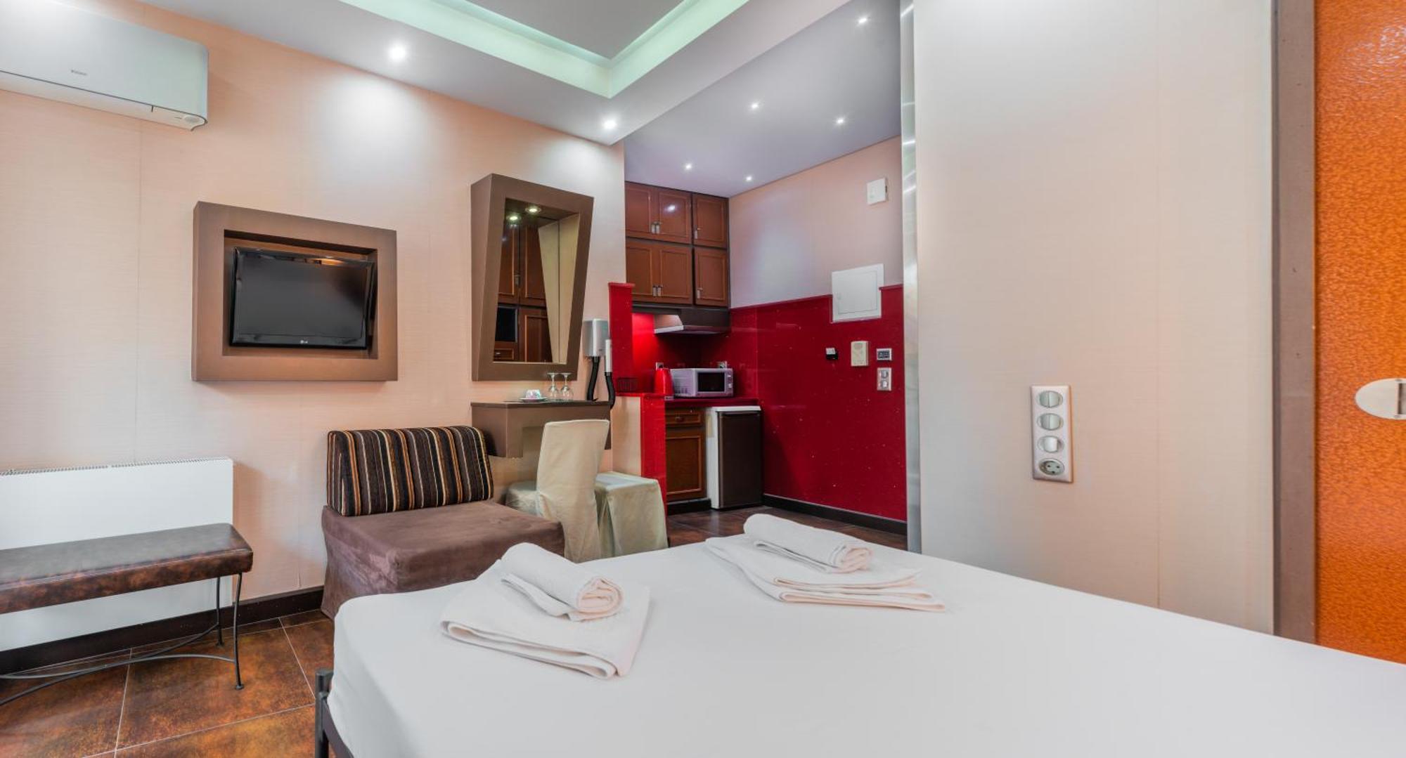 شقة Noho Boutique Koukaki , Premium Living أثينا الغرفة الصورة